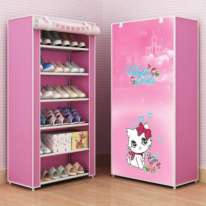 Multi-layer Solid Cloth Shoe cabinet | Furniture | Waseeh Pakistan
