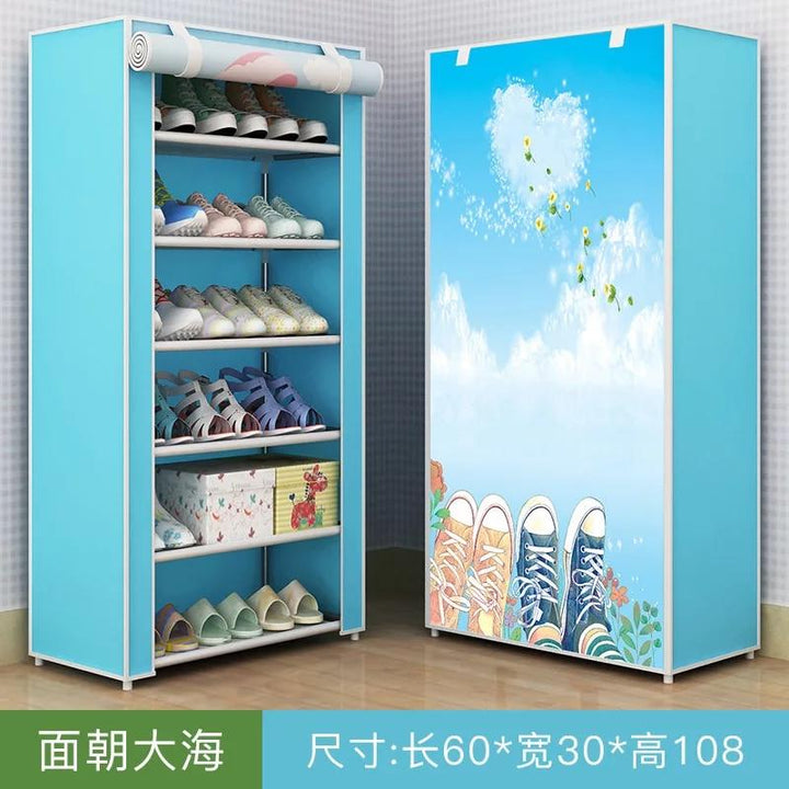Multi-layer Solid Cloth Shoe cabinet | Furniture | Waseeh Pakistan