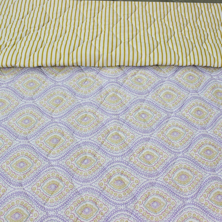 Multi Metric - Cotton Bed Spread Set - 6 pc | Home Décor | Waseeh Pakistan