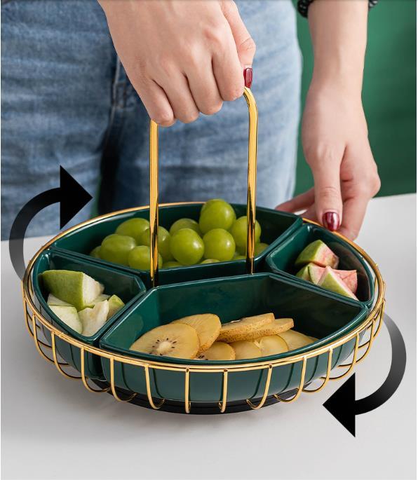 Multi-Purpose Metal Ceramic Basket | kitchen item | Waseeh Pakistan