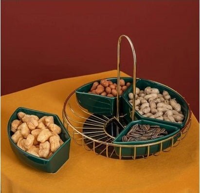 Multi-Purpose Metal Ceramic Basket | kitchen item | Waseeh Pakistan