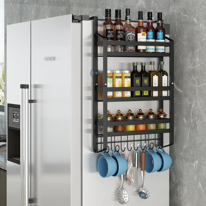 Fridge Side Storage Rack - waseeh.com
