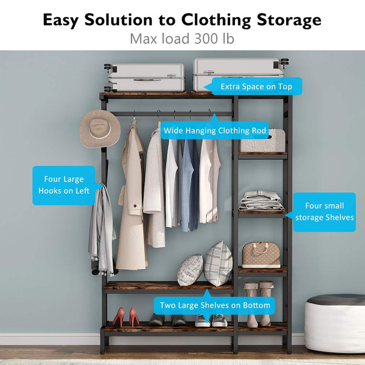 Murky Duty Bedroom Shoe Coat Hang Organizer Rack - Special | Furniture | Waseeh Pakistan