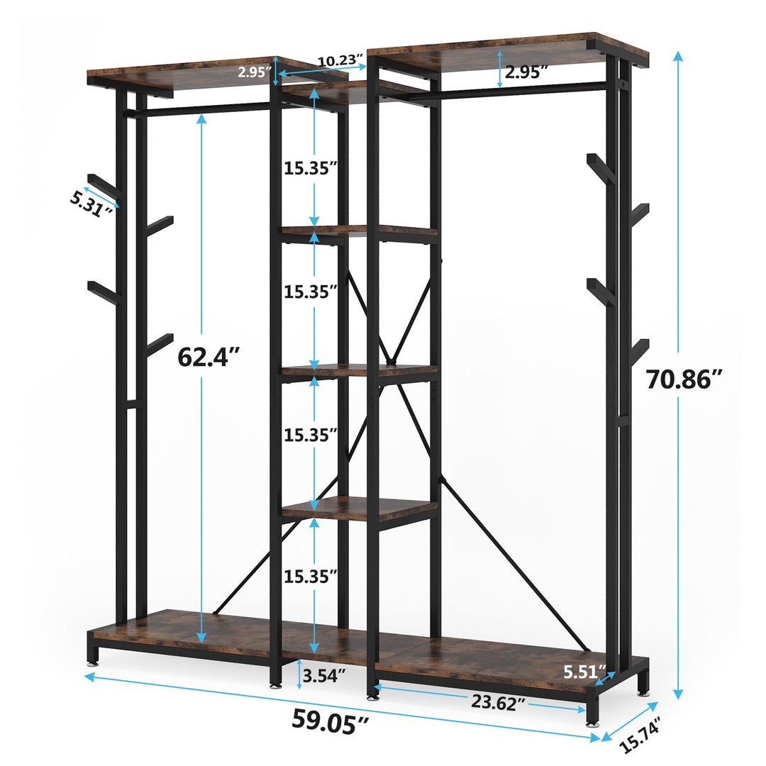 Murky Duty Bedroom Shoe Coat Hang Organizer Rack - Special | Furniture | Waseeh Pakistan