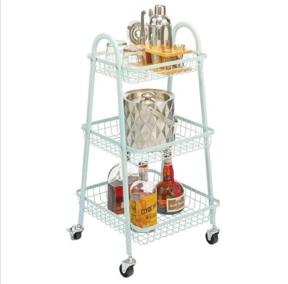 Muscular Stainless Steel Tray (3 Tier) | Furniture | Waseeh Pakistan