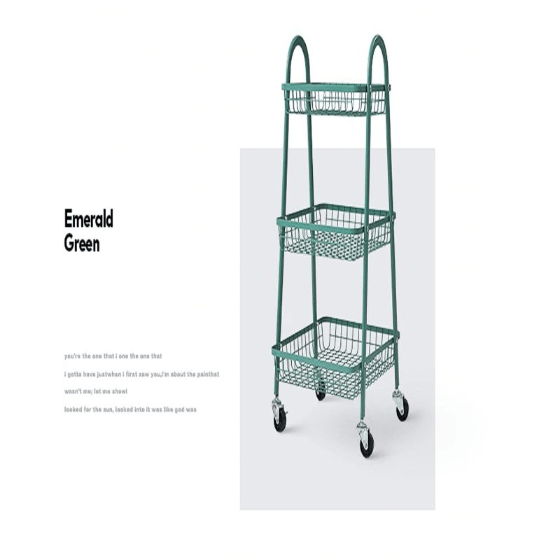 Muscular Stainless Steel Tray (3 Tier) | Furniture | Waseeh Pakistan