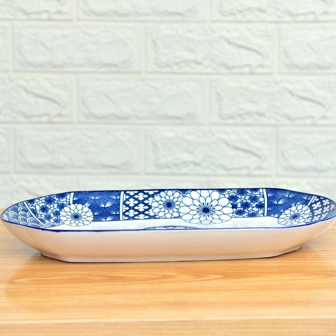 Mystic Bloom Serving Tray | kitchen item | Waseeh Pakistan