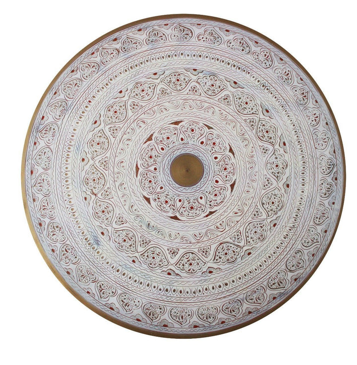 Nakshi Art Wooden Table | Wooden Handy Crafts | Waseeh Pakistan