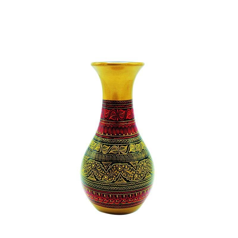 Nakshi Vase Flower Pot | Wooden Handy Crafts | Waseeh Pakistan
