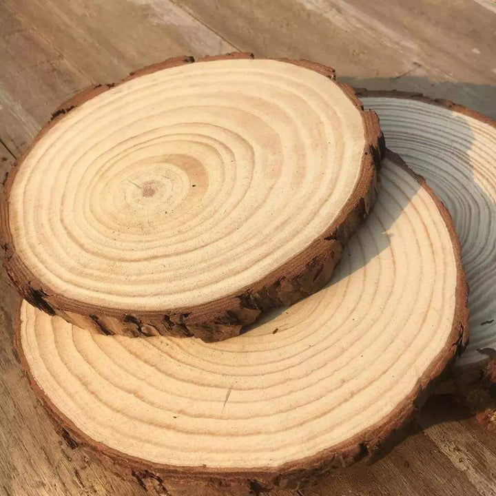 Natural Wooden Sliced Log | Not Sale FB | Waseeh Pakistan