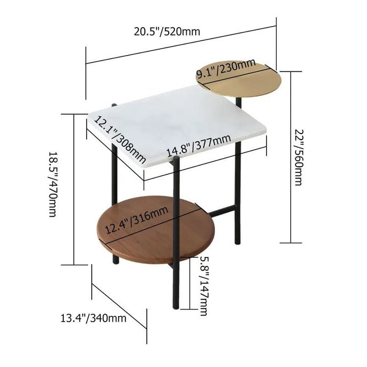 Nerox Side Coffee Table | Not Sale FB | Waseeh Pakistan