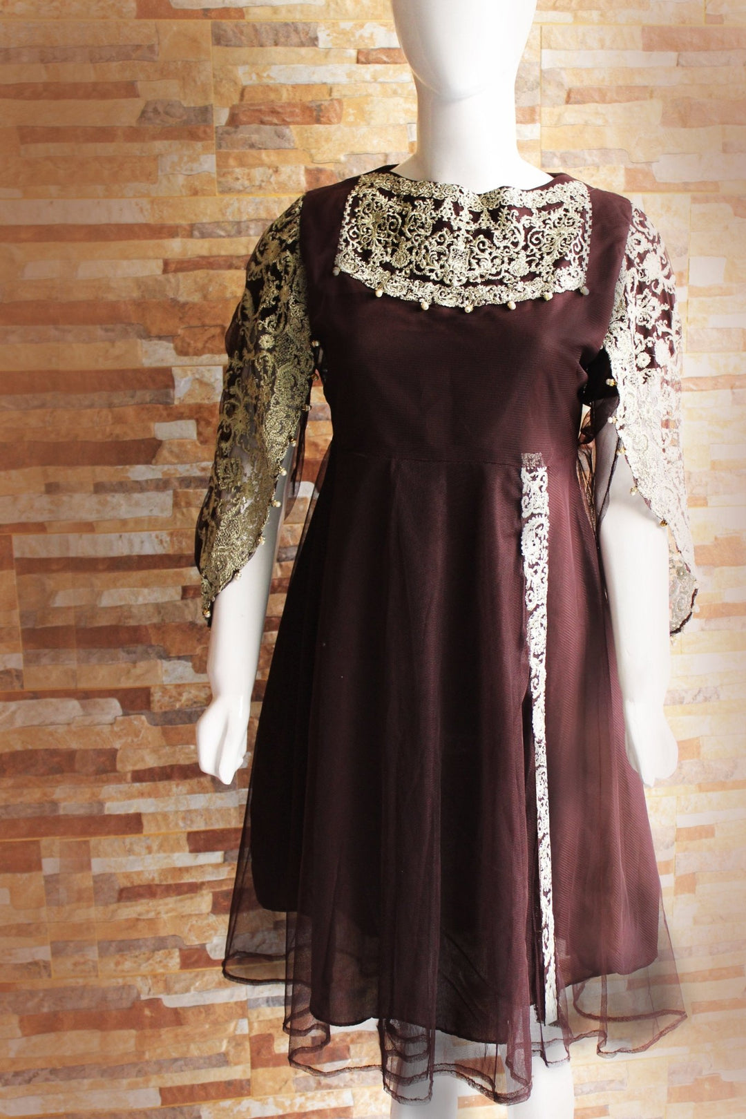 Net with Silk Lining - Pari Style - Ladies | Fashion Point | Waseeh Pakistan