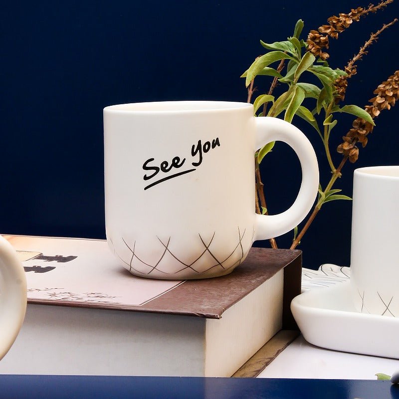 "Nice to Meet You" Cup set | kitchen item | Waseeh Pakistan
