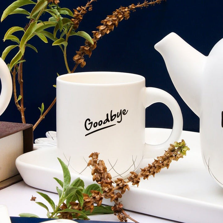 "Nice to Meet You" Cup set | kitchen item | Waseeh Pakistan
