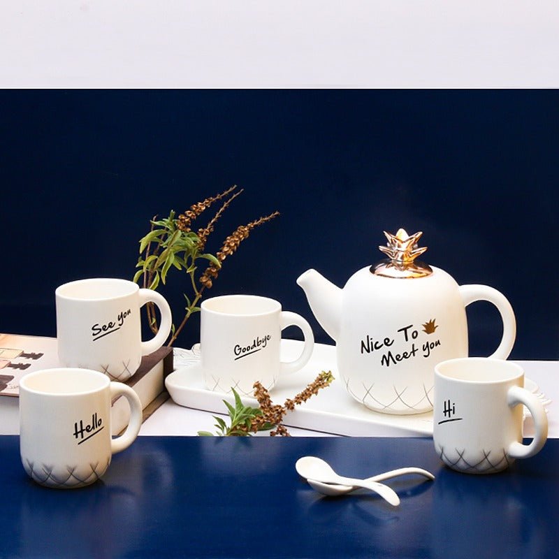 "Nice to Meet You" Cup set | kitchen item | Waseeh Pakistan