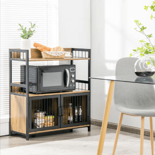 Nishtha Kitchen Bookcase Cabinet Bakers Rack - Special | kitchen item | Waseeh Pakistan