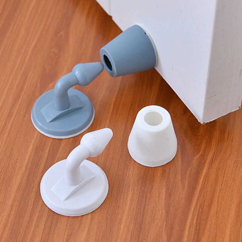 Non-punch Silicone Door Stopper (Pack of 2) | Mix &amp; Match | Waseeh Pakistan