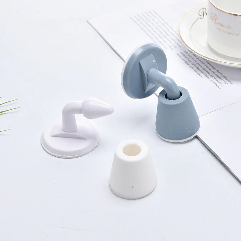 Non-punch Silicone Door Stopper (Pack of 2) | Mix &amp; Match | Waseeh Pakistan