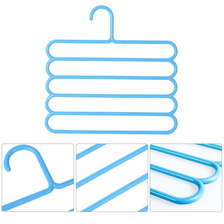 Non-Slip 5 Layers Hanger (pack of 4) | Mix &amp; Match | Waseeh Pakistan