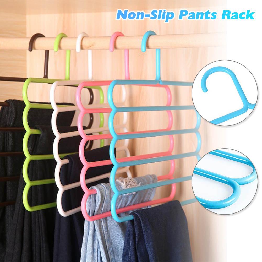 Non-Slip 5 Layers Hanger (pack of 4) | Mix &amp; Match | Waseeh Pakistan