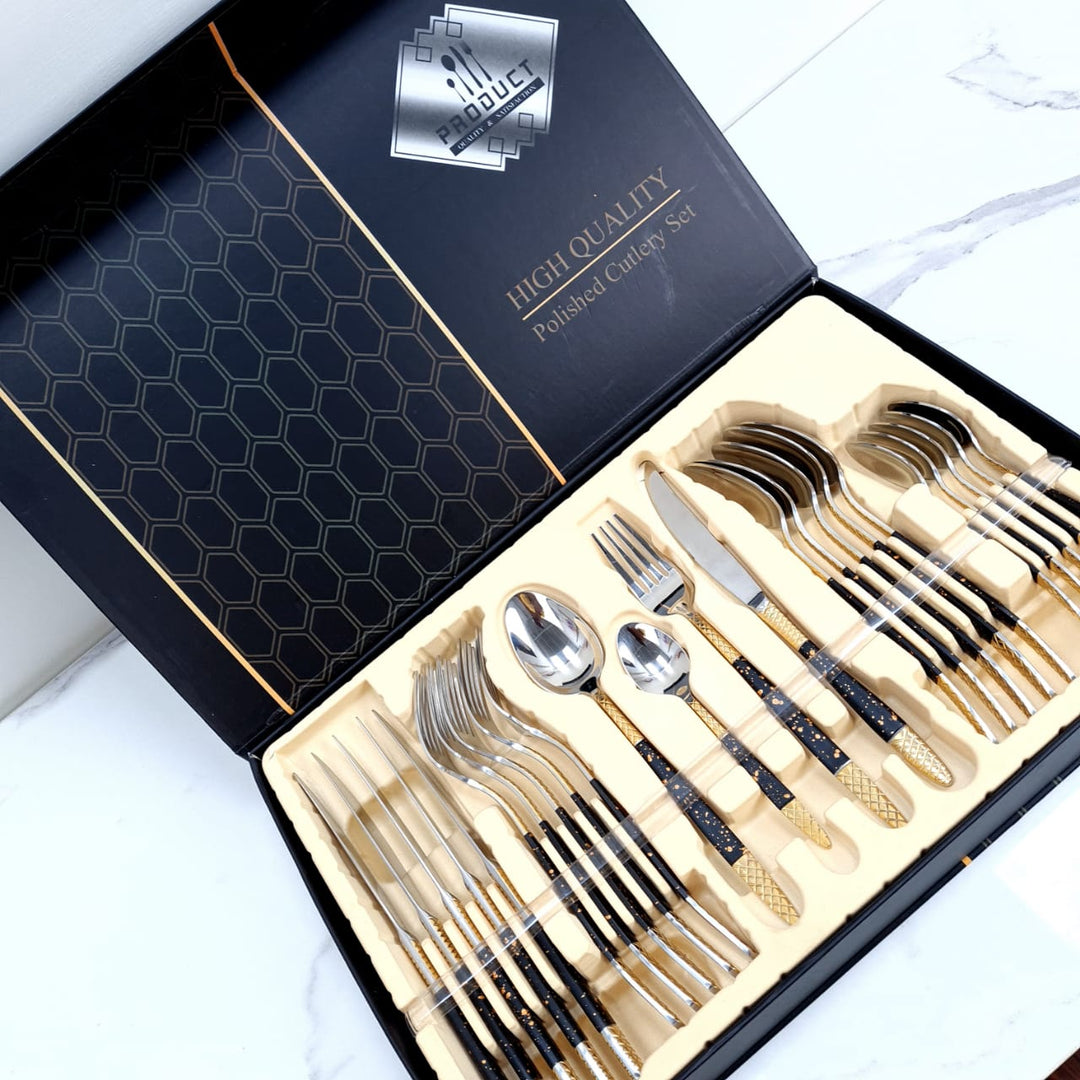 Nordic Cutlery Set (24 pcs) | kitchen item | Waseeh Pakistan