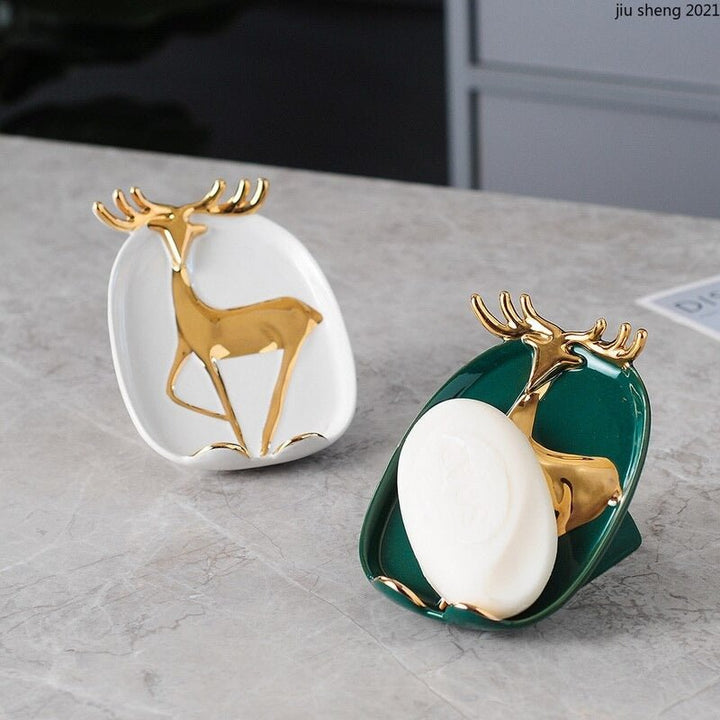 Nordic Deer Soap Tray | Home Décor | Waseeh Pakistan