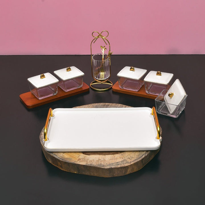 Nordic Food Snack Serving Tray | kitchen item | Waseeh Pakistan