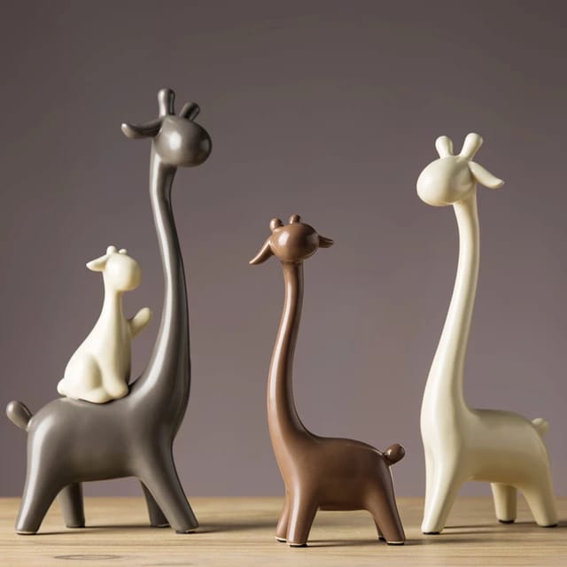 Nordic Giraffe Decor (Pack of 3) | Home Décor | Waseeh Pakistan