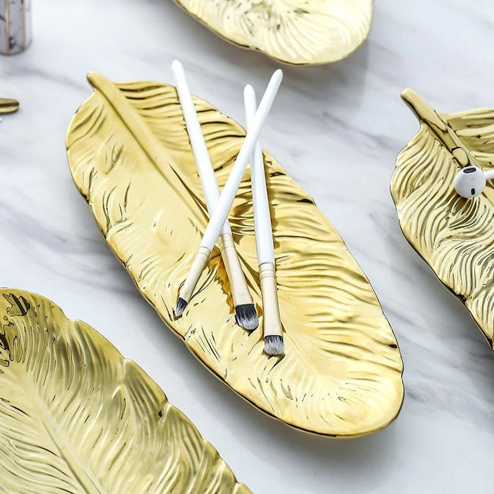 Nordic jewellery Feather Plate | Mix &amp; Match | Waseeh Pakistan