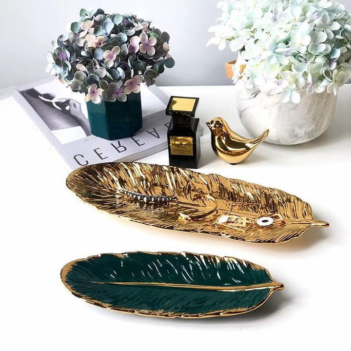 Nordic jewellery Feather Plate | Mix &amp; Match | Waseeh Pakistan
