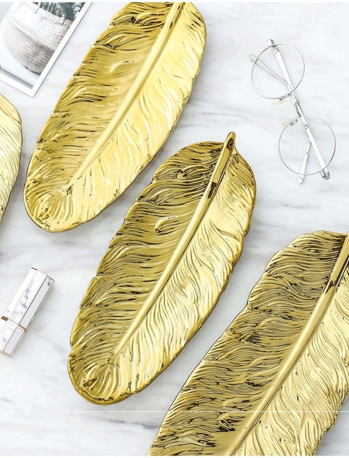 Nordic jewellery Feather Plate | Mix &amp; Match | Waseeh Pakistan