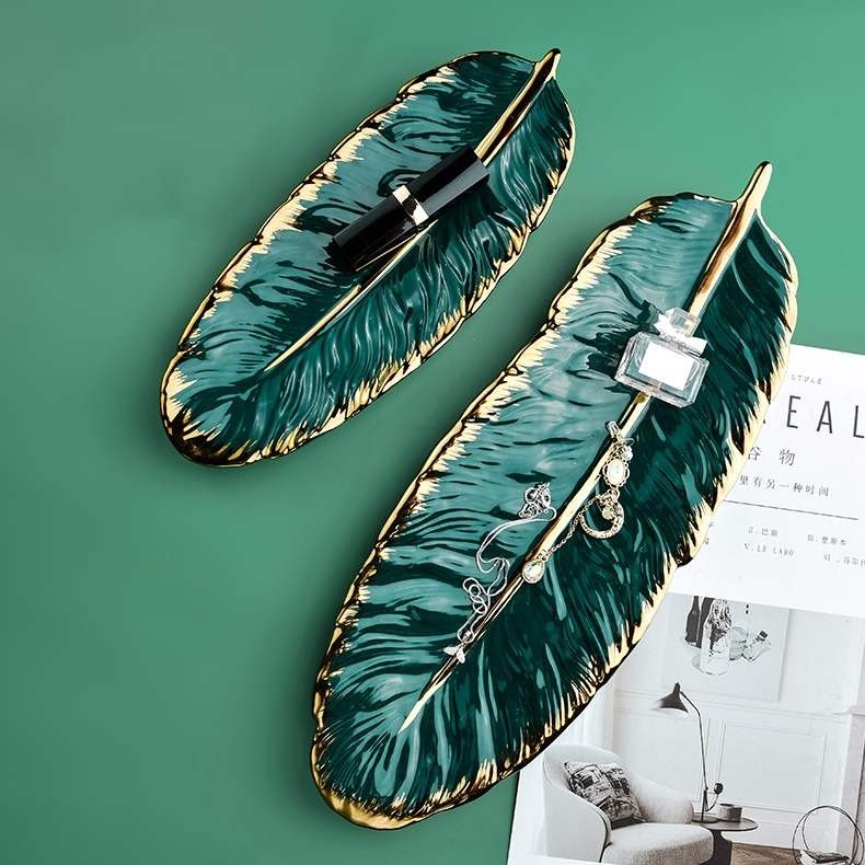 Nordic jewellery Feather Plate | Mix & Match | Waseeh Pakistan