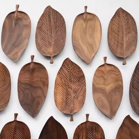 Nordic Leaf kitchen Serving Tray | kitchen item | Waseeh Pakistan