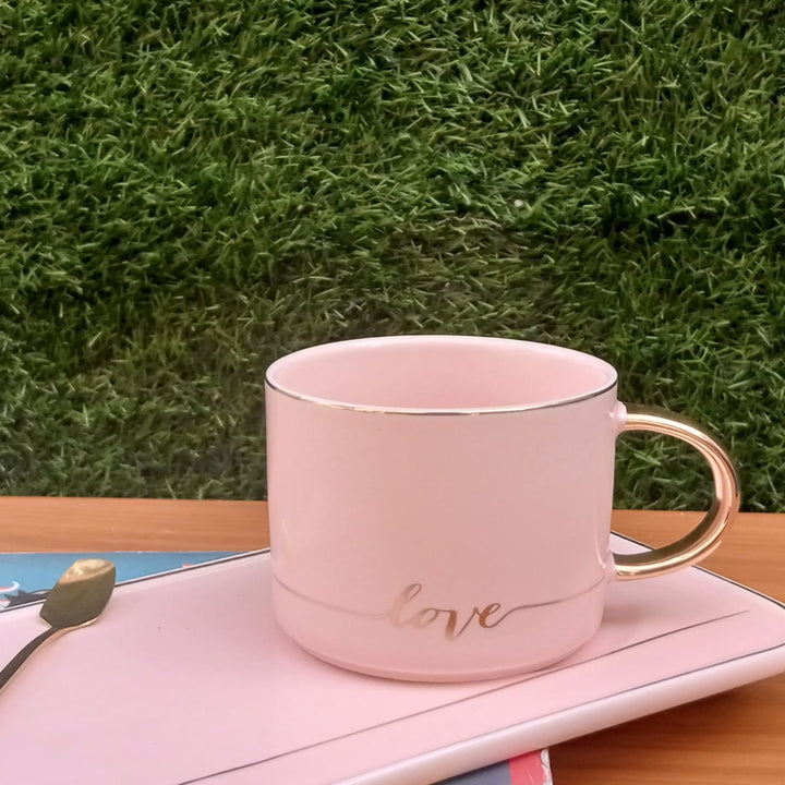 Nordic "Love" Tea Cup Set | kitchen item | Waseeh Pakistan
