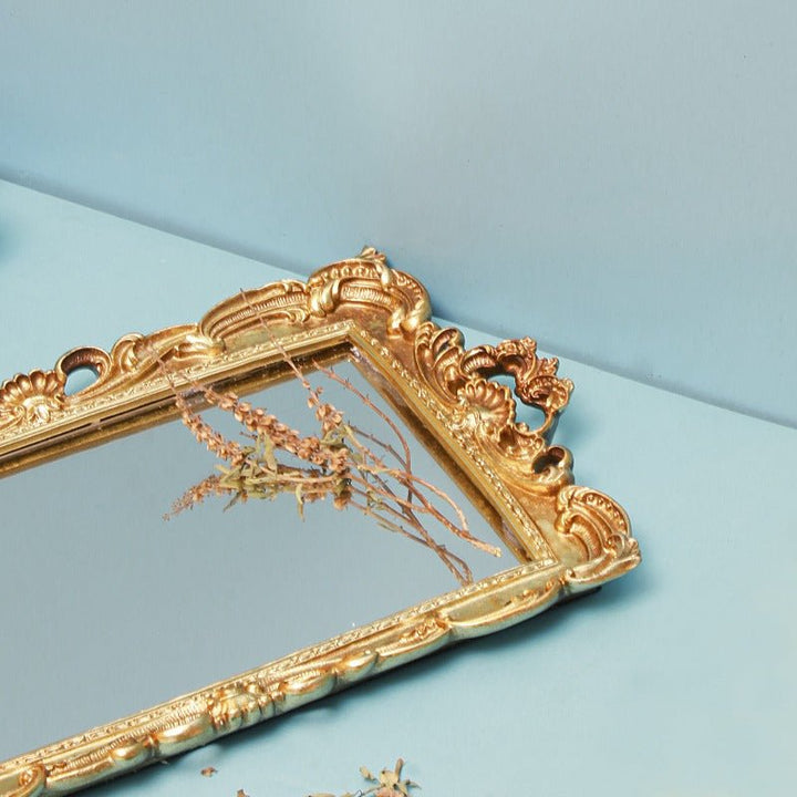 Nordic Mirror Tray Decor (Rectangle) | Home Décor | Waseeh Pakistan