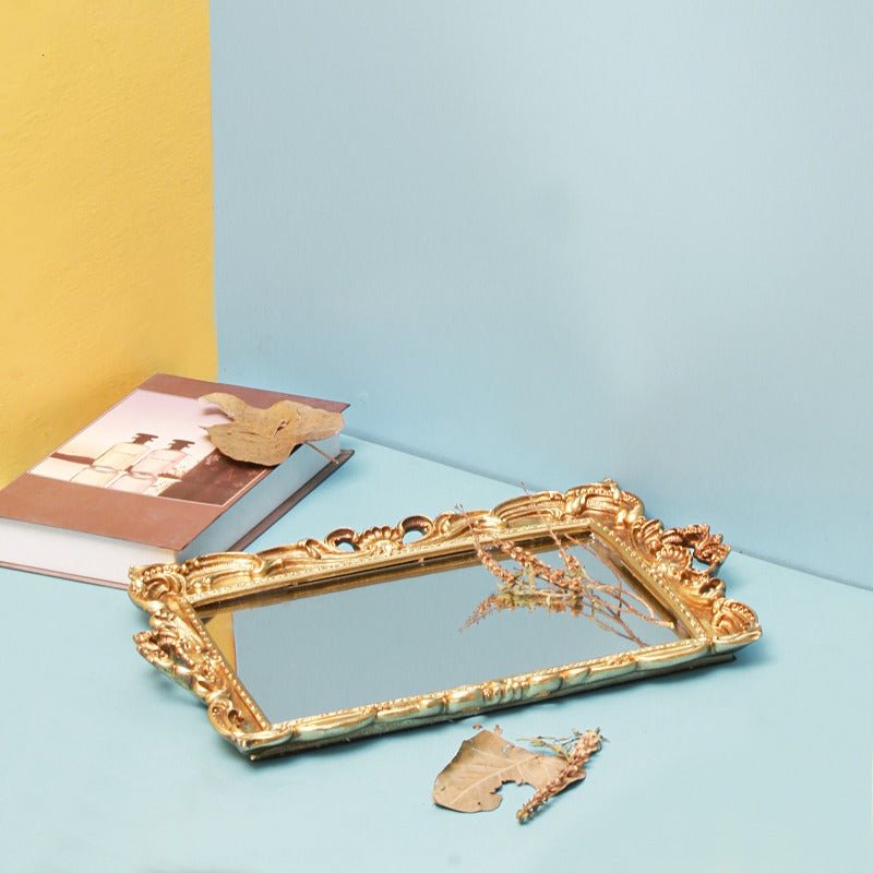Nordic Mirror Tray Decor (Rectangle) | Home Décor | Waseeh Pakistan