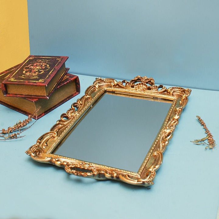 Nordic Mirror Tray Decor (Rectangle) | Home Décor | Waseeh Pakistan