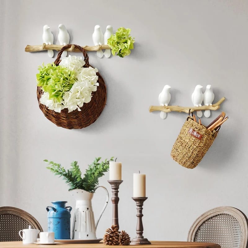 Nordic Sparrow Key Holder | Home Décor | Waseeh Pakistan