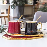Nordic Luxury Gold Tea Cups - waseeh.com