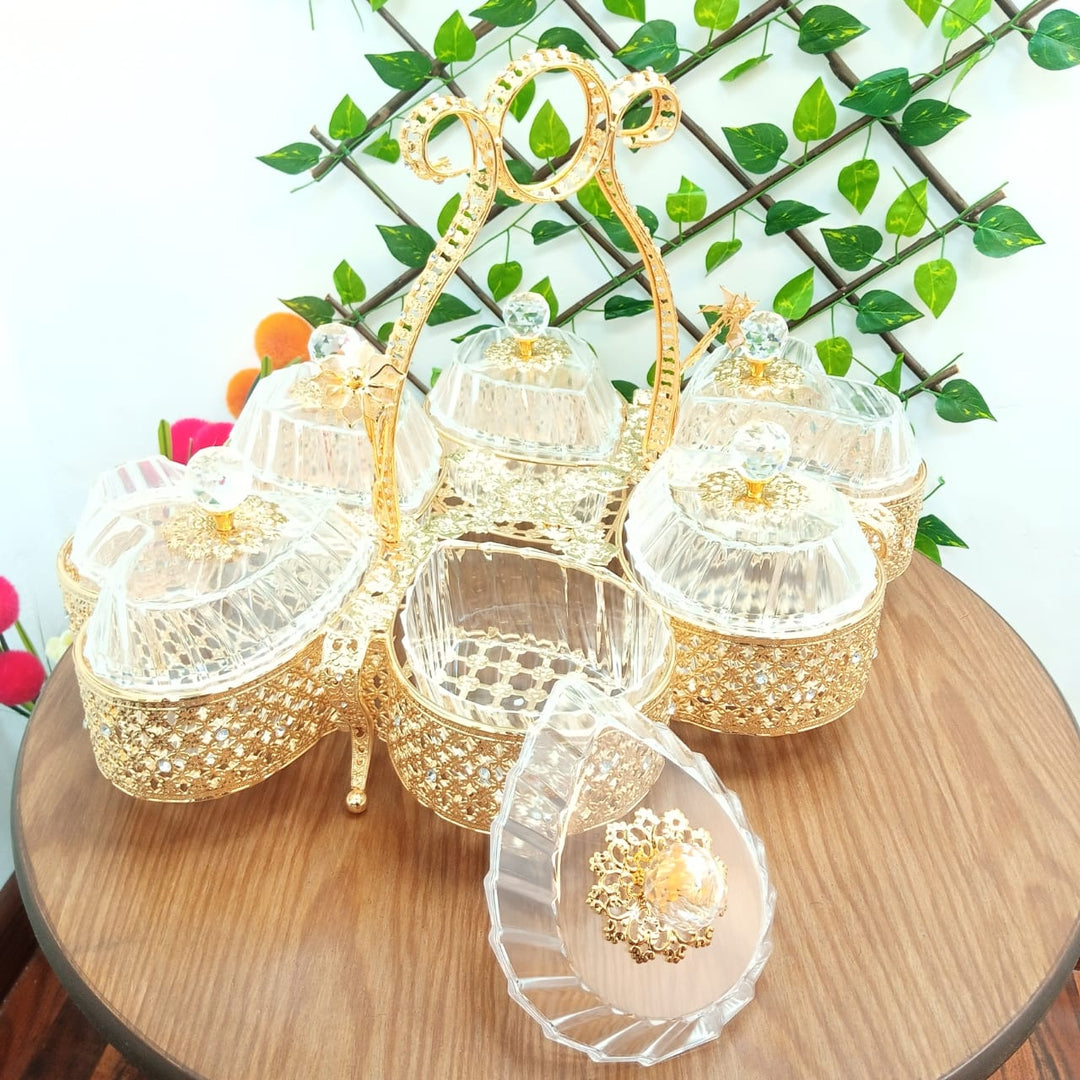 Nordic Tawny Dry Fruit Tray | Home Décor | Waseeh Pakistan