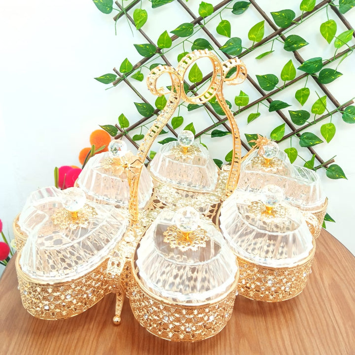 Nordic Tawny Dry Fruit Tray | Home Décor | Waseeh Pakistan