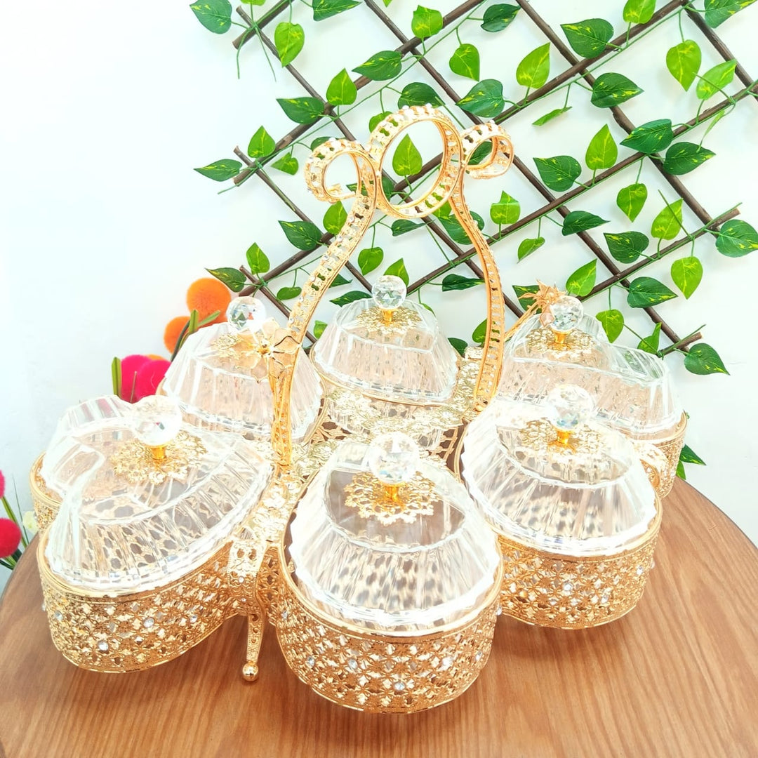 Nordic Tawny Dry Fruit Tray | Home Décor | Waseeh Pakistan