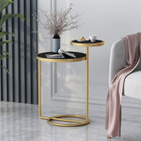 The Piazza Home Office Side End Table