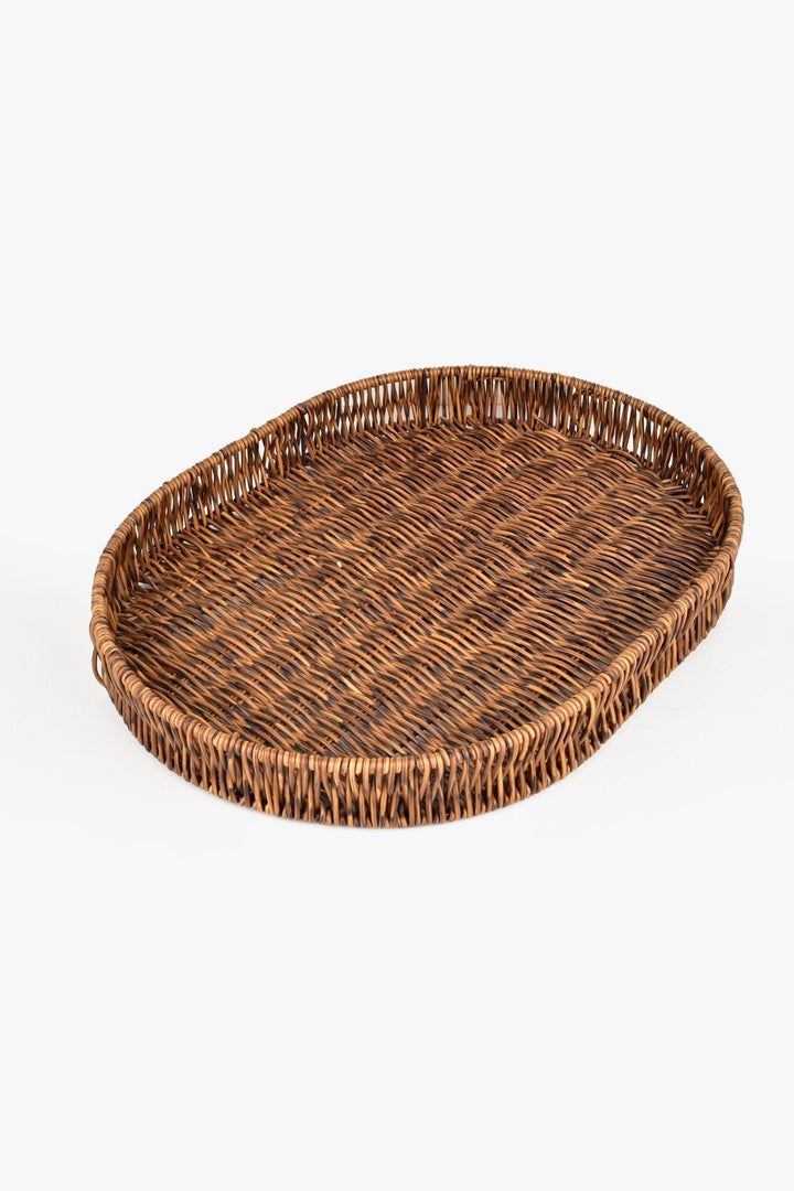 Nostalgic Braided Basket (Oval) | kitchen item | Waseeh Pakistan