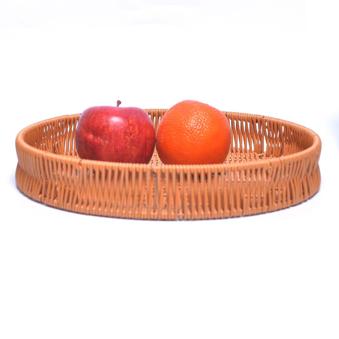 Nostalgic Braided Basket (Round) | kitchen item | Waseeh Pakistan