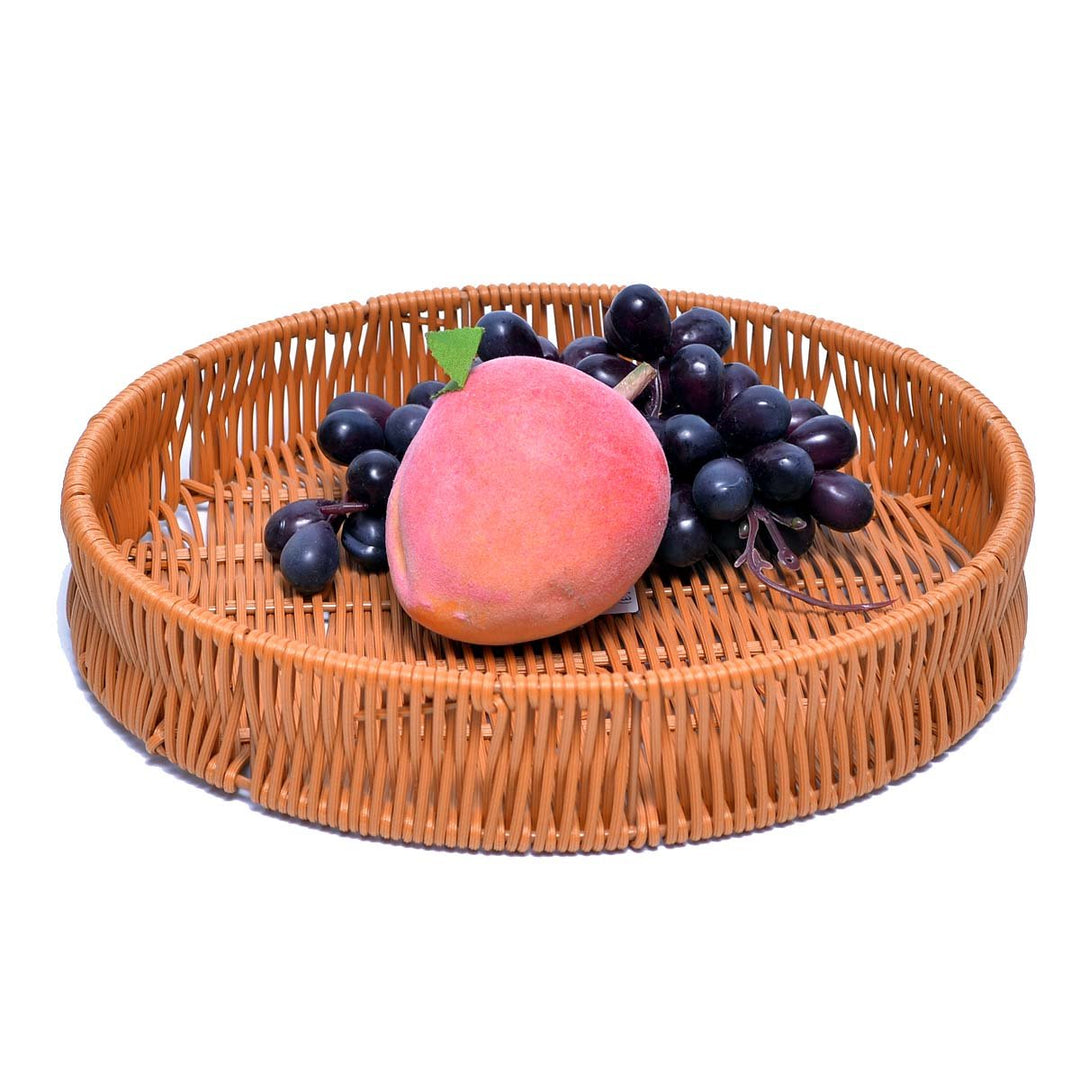 Nostalgic Braided Basket (Round) | kitchen item | Waseeh Pakistan