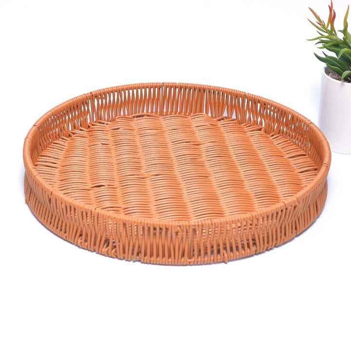 Nostalgic Braided Basket (Round) | kitchen item | Waseeh Pakistan