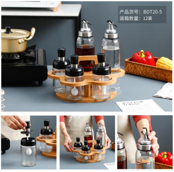Notchy Oil and Vinegar Set | kitchen item | Waseeh Pakistan