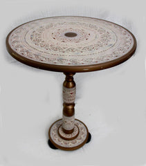 Nakshi Art Wooden Table (16") - waseeh.com