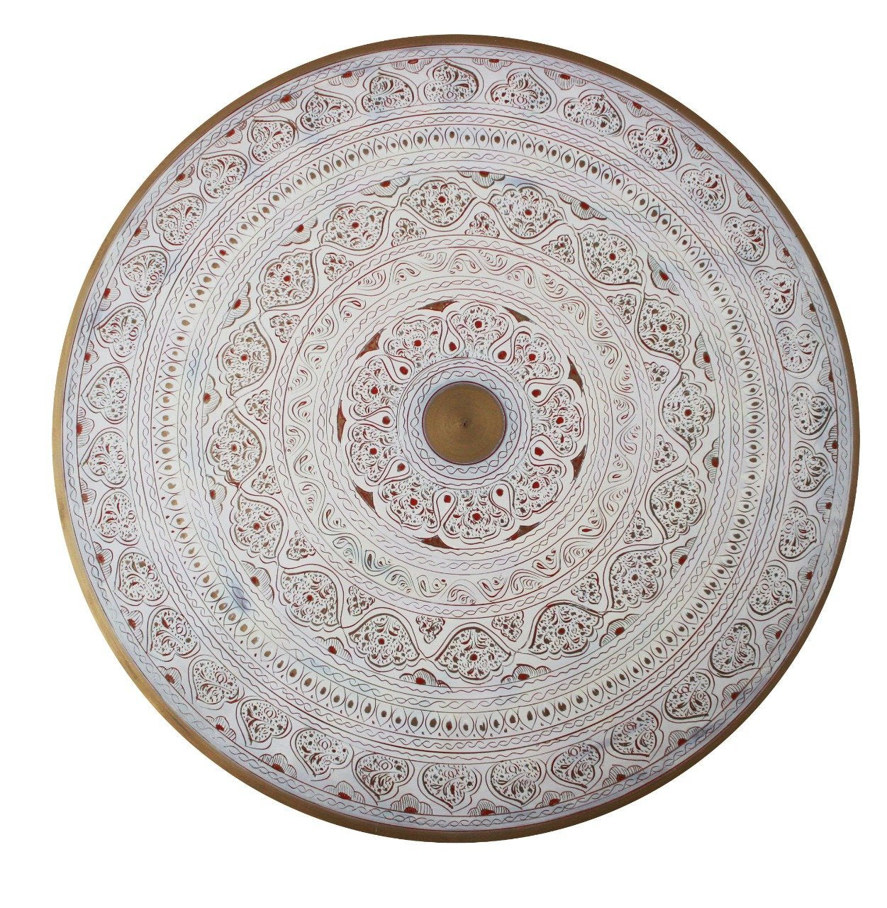 Nakshi Art Wooden Table - waseeh.com